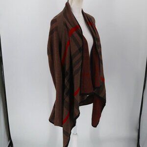 Staccato Women's Plaid Style Cardigan Size M/L